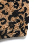 Cozy Leopard Fleece Zip-Up Jacket - The Leopard Owl Boutique