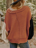 Cozy Ribbed Long Sleeve Sweater - The Leopard Owl Boutique
