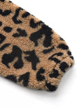 Cozy Leopard Fleece Zip-Up Jacket - The Leopard Owl Boutique