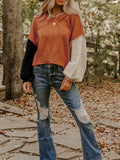 Cozy Ribbed Long Sleeve Sweater - The Leopard Owl Boutique
