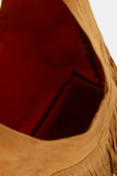 Fame Layered Fringe Detail Suede Hobo Bag - The Leopard Owl Boutique