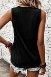 Chic V-Neck Tank with Wide Straps - The Leopard Owl Boutique